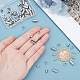 UNICRAFTALE About 100Pcs 5 Style Spacer Beads Stainless Steel Color Tube Beads 304 Stainless Steel Round Ring Stopper Beads 2.5-5mm Hole Loose Beads Small Hole Beads For Bracelets Necklace Making STAS-UN0030-32-2