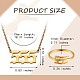 Angel Number Pendant Necklace & Open Cuff Ring JX199A-3