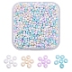 4 Colors 8/0 Opaque Glass Seed Beads SEED-YW0001-42F-1