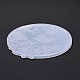 Tondo piatto con stampi in silicone per tappetino per tazza di fiori e farfalle DIY-M034-29-5
