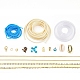 Realizzazione di braccialetti fai da te a tema oceano DIY-JP0003-87G-2
