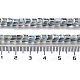 Chapelets de perles en verre électroplaqué EGLA-R064-4mm-05-3
