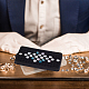 100-Loch-Rechteck-Aufbewahrungsbox für lose Diamanten aus durchsichtigem Kunststoff VBOX-WH0005-06-6