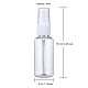 30ml透明ペットプラスチック詰め替えスプレーボトル  香水用  エッセンシャルオイル  透明  10.3x3cm 容量：30ml（1.01液量オンス） MRMJ-WH0032-01A-2