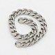 304 Stainless Steel Twist Chains CHS-K001-19-3mm-2