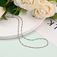 Handgefertigte Perlenketten aus Glasperlen NJEW-JN03185-03-3