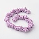 Handmade Porcelain Starfish/Sea Stars Beads Strands X-PORC-E007-06-2