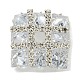 Messing Strass Cabochons&nbsp;KK-I715-19S-01-1