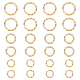 UNICRAFTALE 60Pcs 3 Sizes 4/6/8mm 304 Stainless Steel Jump Rings Twisted Open Jump Rings Round Golden Jump Rings Connector Small Metal O Ring for DIY Earring Bracelet Necklace STAS-UN0046-08-1