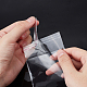 Chgcraft environ 600 pcs opp cellophane sacs en plastique transparent auto-scellant enveloppe cristal sac environ 4.7x2.7 pouces pour l'emballage de bijoux cookie bonbons OPC-CA0001-007-3