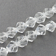 Hilos de abalorios de vidrio GLAA-R042-8x8mm-15-1