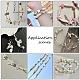 Arricraft 15 brins 15 styles ensembles de brins de perles turquoise synthétiques G-AR0005-09-6