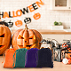 BENECREAT 24pcs 4 Colors Halloween Velvet Gift Bags TP-BC0001-04-6