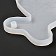 Moules de tapis de tasse en silicone en forme de dauphin DIY-I065-02-4
