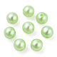Perlas de imitación de plástico abs pintado con spray OACR-T015-05B-10-3