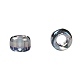 TOHOラウンドシードビーズ  日本製シードビーズ  （176b）ダークグレーブラックダイヤモンド透明レインボー  15/0  1.5mm  穴：0.7mm  約3000PCS /ボトル  10 G /ボトル SEED-JPTR15-0176B-3