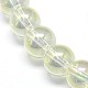 Electroplate Glass Beads Strands X-EGLA-J001-6mm-C24-2