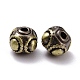 Tibetischen Stil Messing Perlen KK-P214-10BAB-3