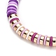 Handmade Polymer Clay Heishi Beads Jewelry Sets SJEW-JS01136-02-3