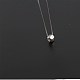 925 подвесные стерлингового серебра ожерелья NJEW-BB48032-A-3
