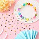 300Pcs 4 Colors Tibetan Style Alloy Daisy Spacer Beads FIND-YW0004-32-5