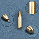 スーパーファインディング真鍮釣り道具  弾丸のショットの重み  釣りシンカーウェイト  ゴールドカラー  1x1/4インチ（25x7mm）  35個/箱 FIND-FH0001-60G-4