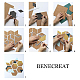 BENECREAT 8 Pack Self-Adhesive Cork Rectangle Insulation Cork Sheets for Floors DIY-BC0009-21-7