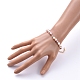 Natürliche kultivierte Süßwasserperlen Perlen Armbänder X-BJEW-JB05269-4
