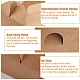 Kraft Paper Box CON-WH0047-01A-3