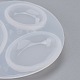 Moule ovale pendentif en silicone X-DIY-F060-01-2