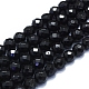 Chapelets de perles en tourmaline noire naturelle G-E561-09-10mm-1