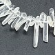 Chapelets de perles en cristal de quartz naturel G-P368-10-3