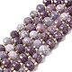 Натуральные лепидолитовые бусины G-K389-E47-01-2