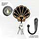 Ahandmaker 2 комплект держатель для ключей в виде ракушки морской звезды DIY-WH0460-001-2