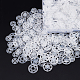 NBEADS 200 Pairs 2 Styles Resin Clear Snap Fasteners Buttons BUTT-NB0001-48-4