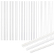 Benecreat 60 Stück 3 Stile ABS-Styrol-Kunststoff L-förmiger rechtwinkliger Streifen weiß DIY-BC0006-40-1