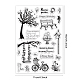PH PandaHall Spring Flowers Clear Stamps DIY-WH0167-57-0160-2