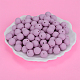 Round Silicone Focal Beads SI-JX0046A-57-3