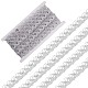 Wavy Metallic Polyester Ribbon OCOR-WH0077-56A-1