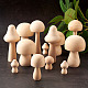Schima superba деревянный гриб детские игрушки WOOD-TA0002-45-3
