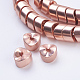 Chapelets de perles en hématite synthétique sans magnétiques G-F540-B04-1
