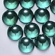 Transparent Spray Painted Glass Cabochons GLAA-S190-013B-E01-1