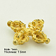 Brass Buddhist Pendants KK-K053-G-2