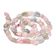 Chapelets de perles en morganite naturelle G-Q1004-01B-2