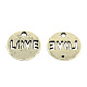 Tibetan Style Valentine's Day Alloy Charms TIBEP-5250-AS-FF-1