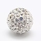 Polymer Clay Middle East Rhinestone Beads RB-D075-8mm-01-2