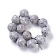 Chapelets de perles en jaspe avec images naturelles G-F620-02-30mm-2
