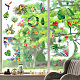 8 Sheets 8 Styles PVC Waterproof Wall Stickers DIY-WH0345-139-5