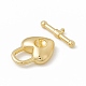 Brass Toggle Clasps KK-K271-20G-3