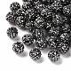Pave Disco Ball Beads RB-A130-10mm-8-5